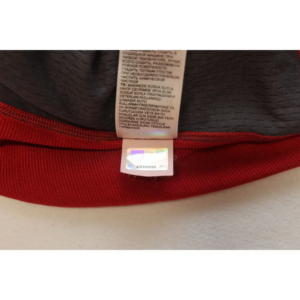 The North Face men's VaporWick wool‎ blend 1/4 zip pullover sweatshirt L